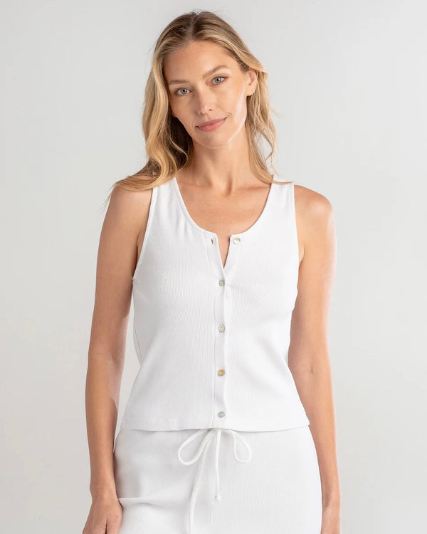 Red Haute Button Vest
