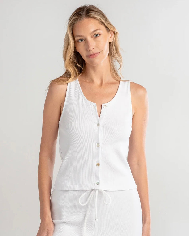 Red Haute Button Vest