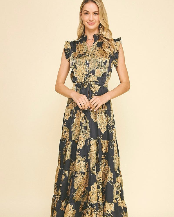 PINCH Sleeveless Maxi Shirt Dress