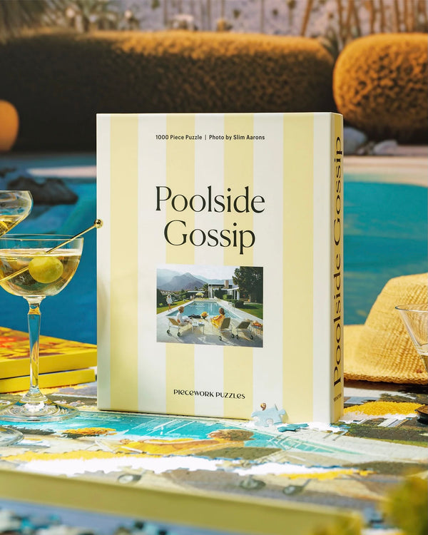 Poolside Gossip - Slim Aarons Collab 1000 Piece Puzzle