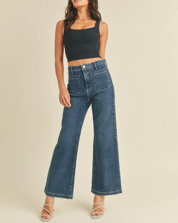 JBD Patch Pocket Wide Leg