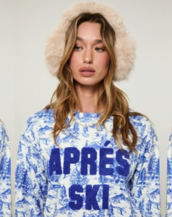 Beach Riot Alps Toile Cassia Sweater