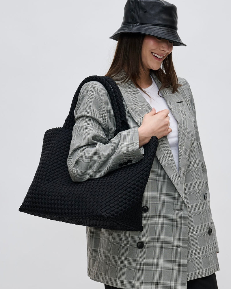 Sol and Selene Sky's The Limit Large Woven Neoprene Tote