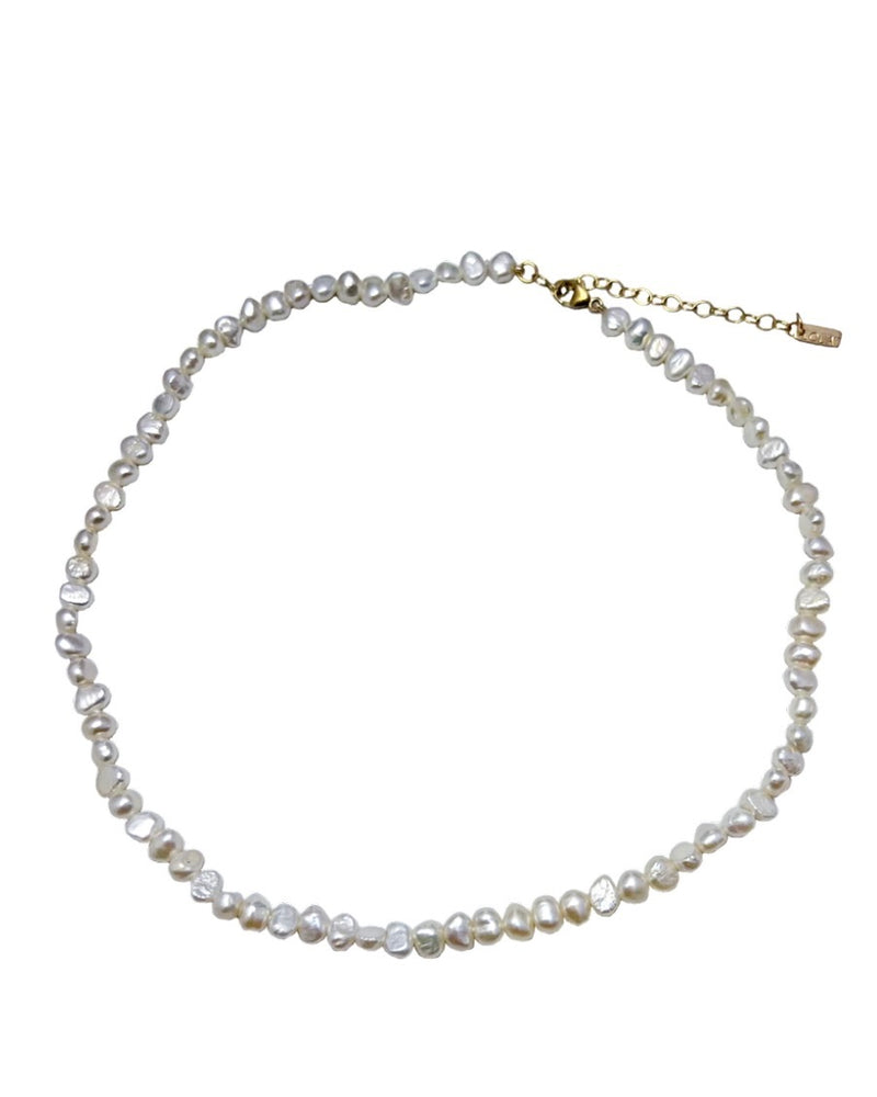 LOLA Nugget Pearl Choker Gold