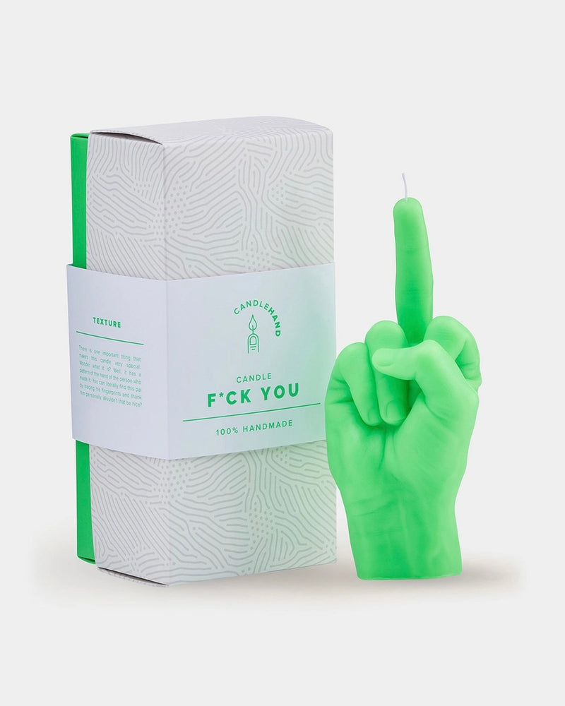 54 Celsius CandleHand Gesture Candle "F*ck You"
