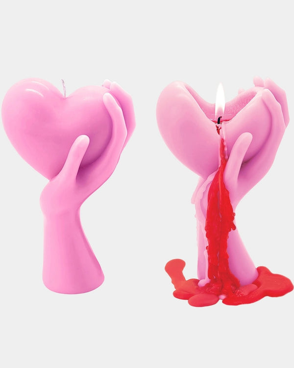 54 Celsius Heart Burn Candle - 7" Bleeding Heart