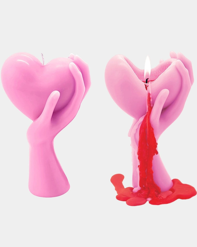 54 Celsius Heart Burn Candle - 7" Bleeding Heart