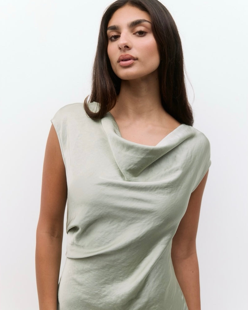 Mod Ref Leila Dress in Sage