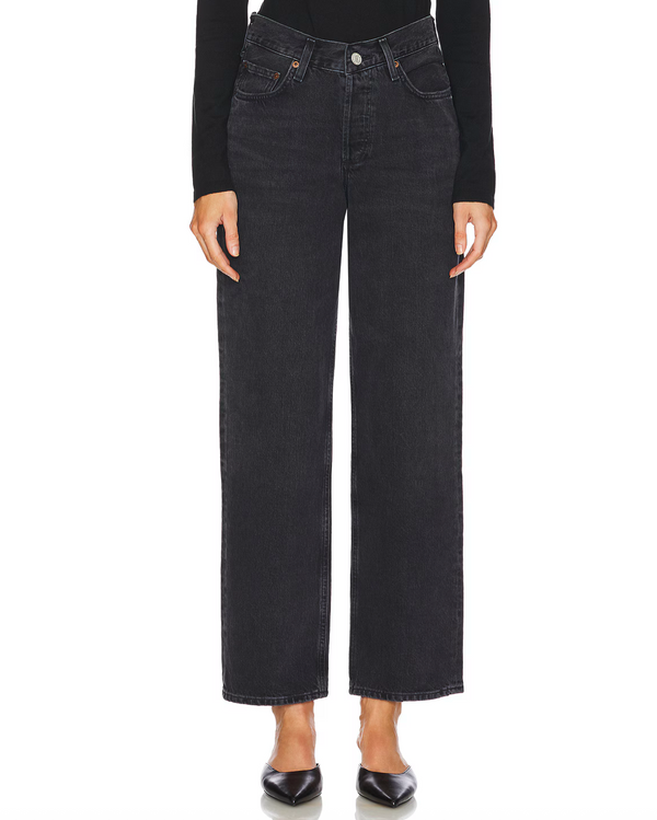AGOLDE V-Waist Baggy Jean in Hitch