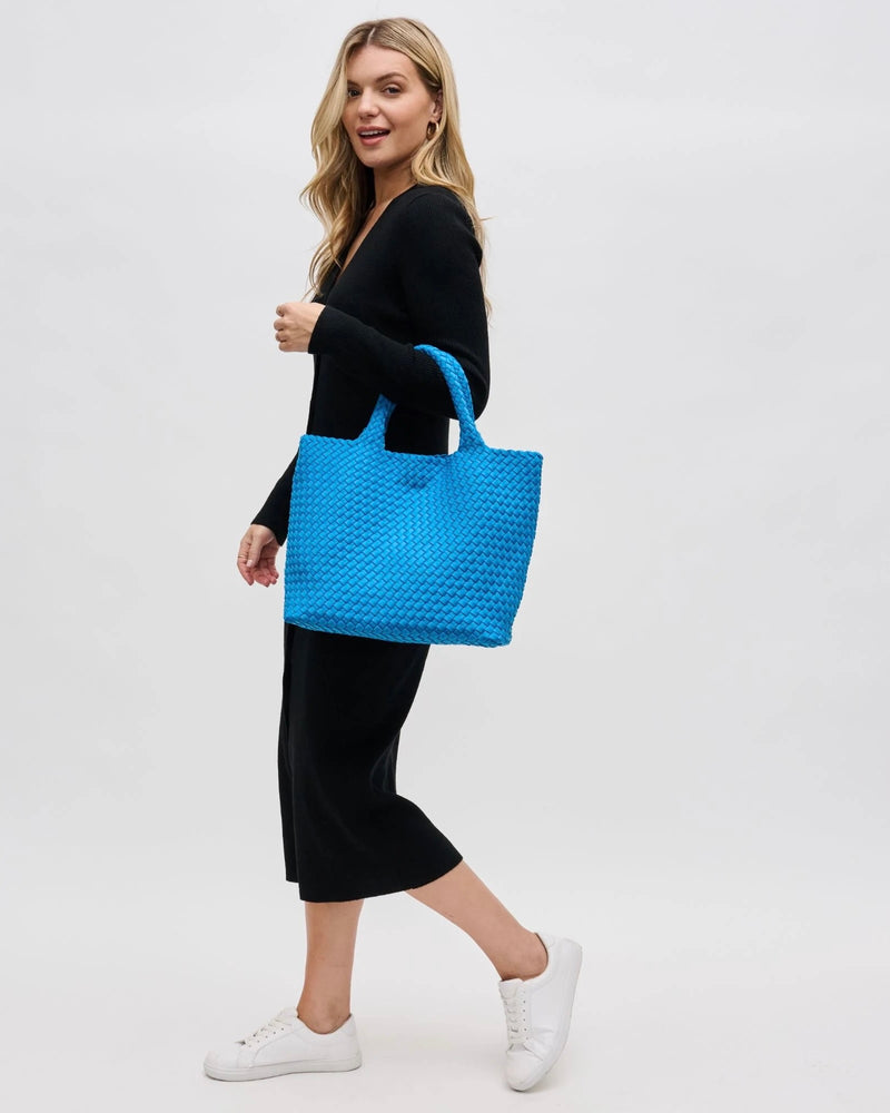 Sol and Selene Sky's The Limit Medium Woven Neoprene Tote