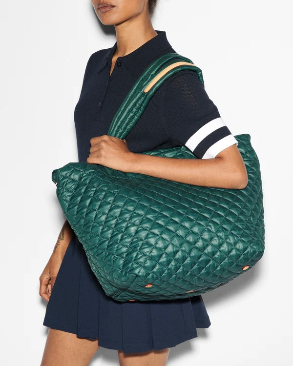 MZ Wallace Medium Metro Tote Deluxe - Emerald