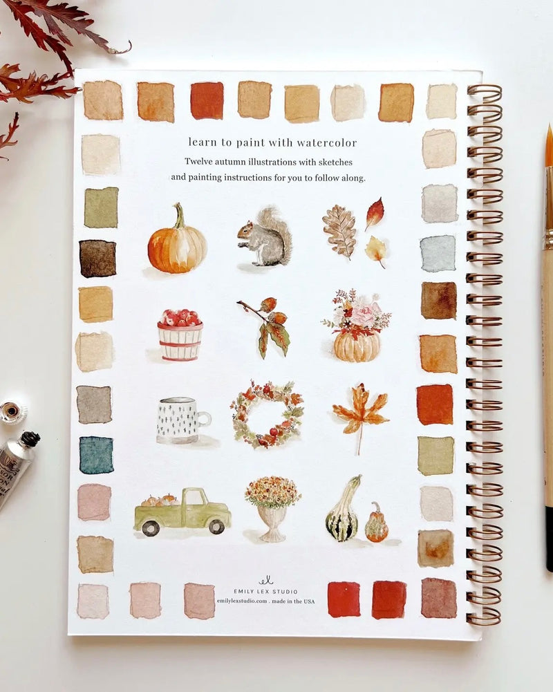 Emily Lex Studio Watercolor Workbook