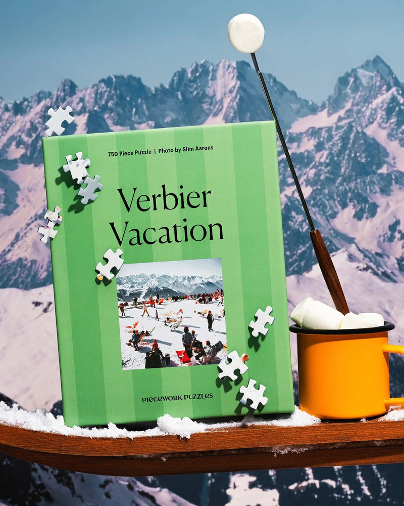 Verbier Vacation - Slim Aarons Collab 750 Piece Puzzle