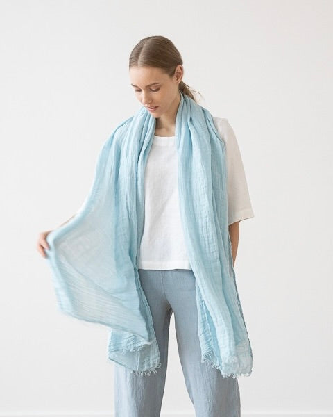 LinenMe Light Weight Linen Shawl