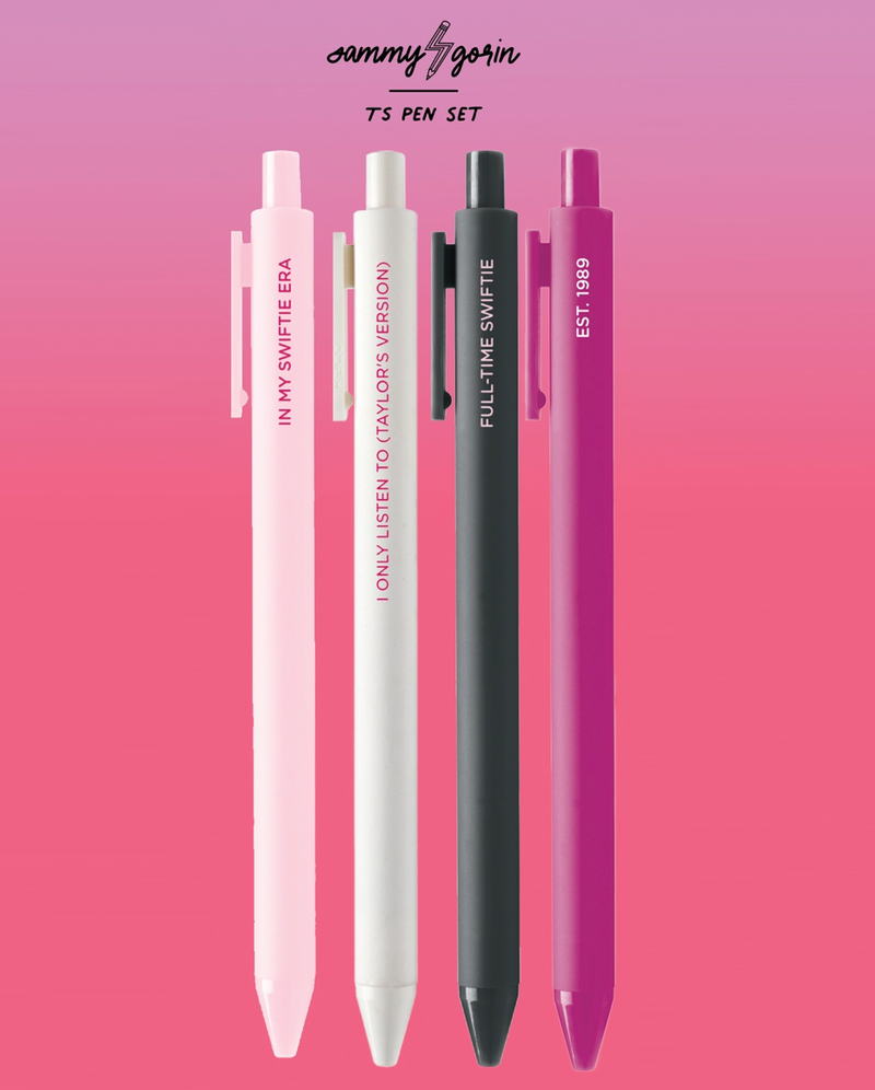 Taylor Swift Gel Pen Set