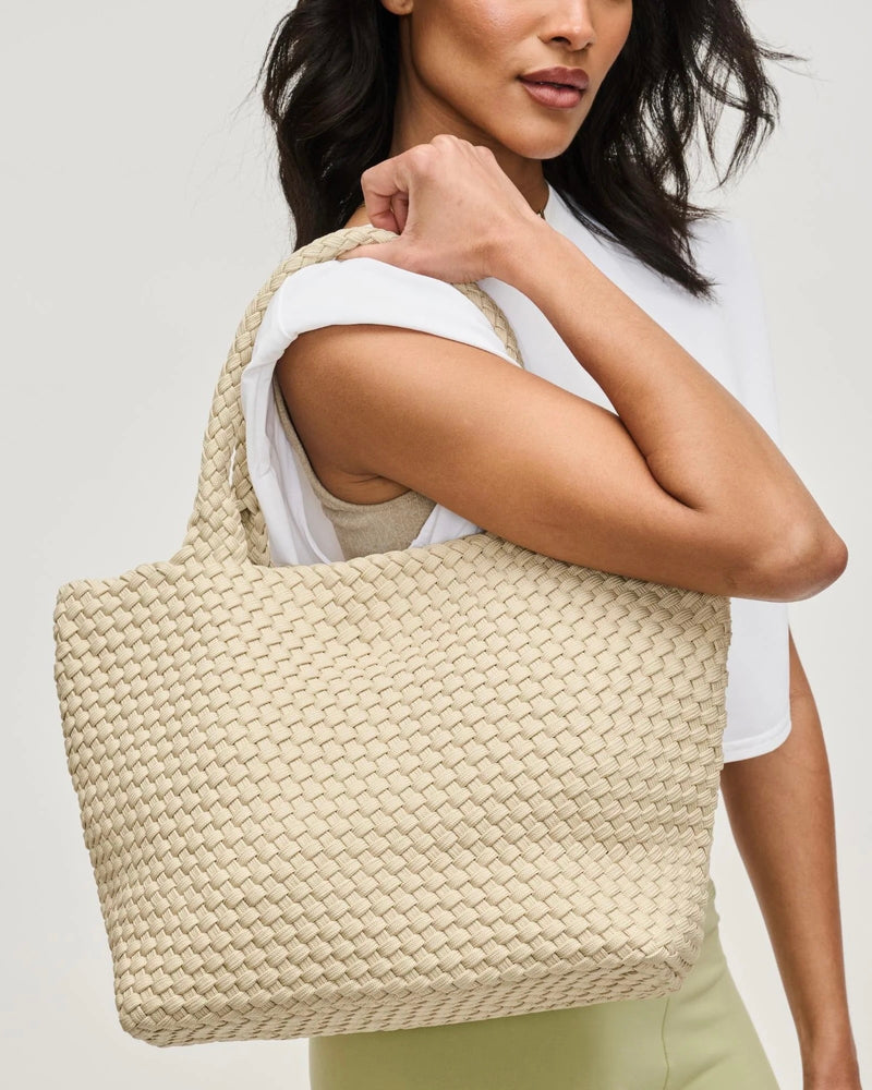Sol and Selene Sky's The Limit Medium Woven Neoprene Tote
