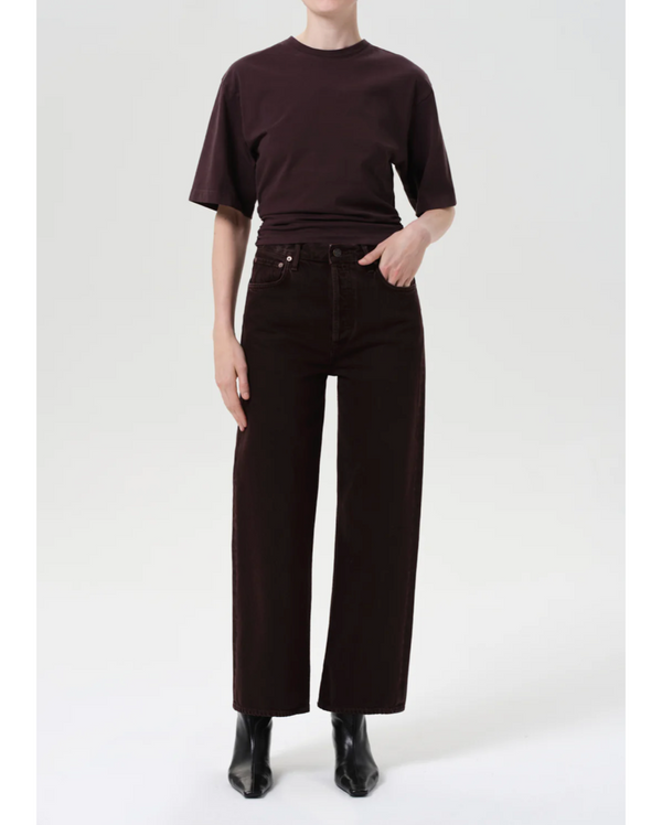 AGOLDE Ren Jean in Sloe Berry