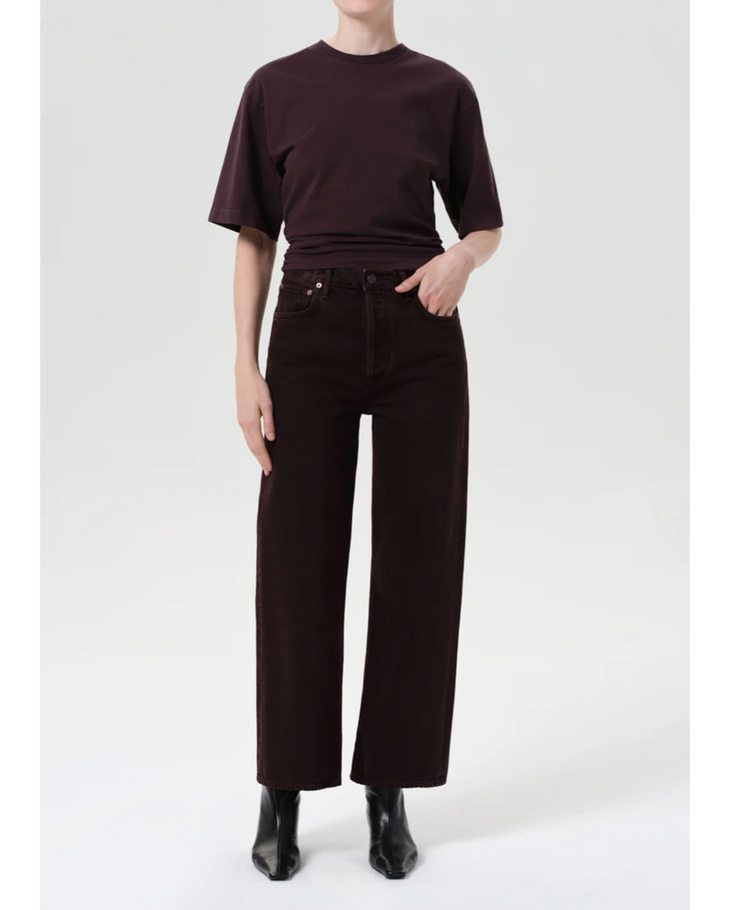 AGOLDE Ren Jean in Sloe Berry