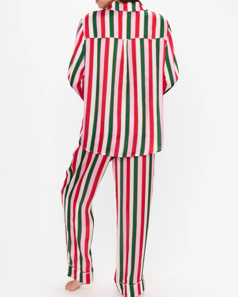 Show Me Your Mumu Classic PJ Set in Jolly Stripes