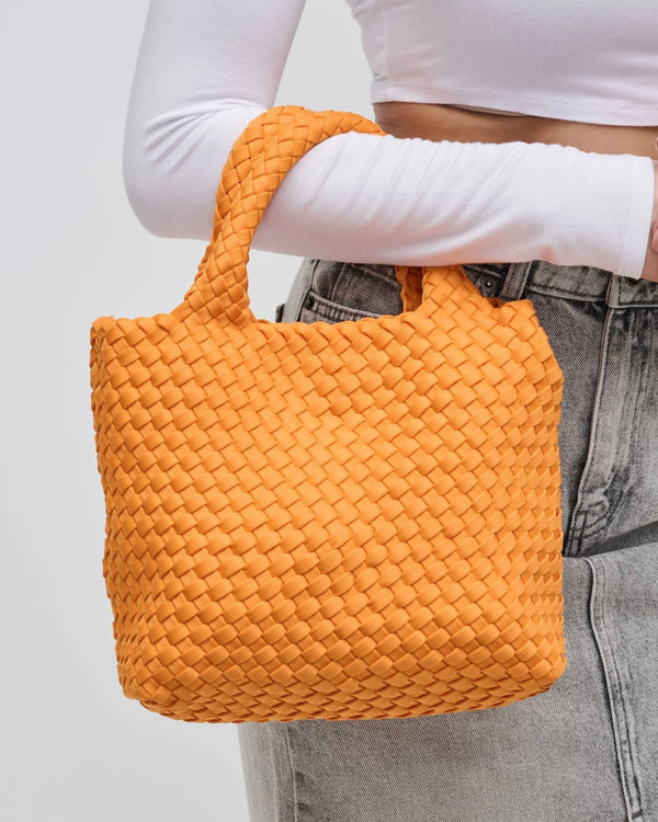 Sol and Selene Sky's The Limit Small Woven Neoprene Tote