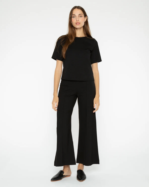 Ripley Rader Ponte Knit Wide Leg Pant Cropped