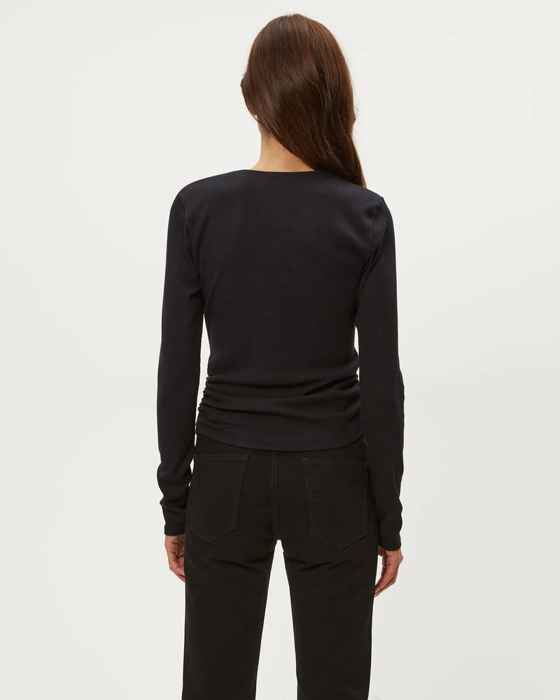 Michael Stars Sarah Square Neck Longsleeve