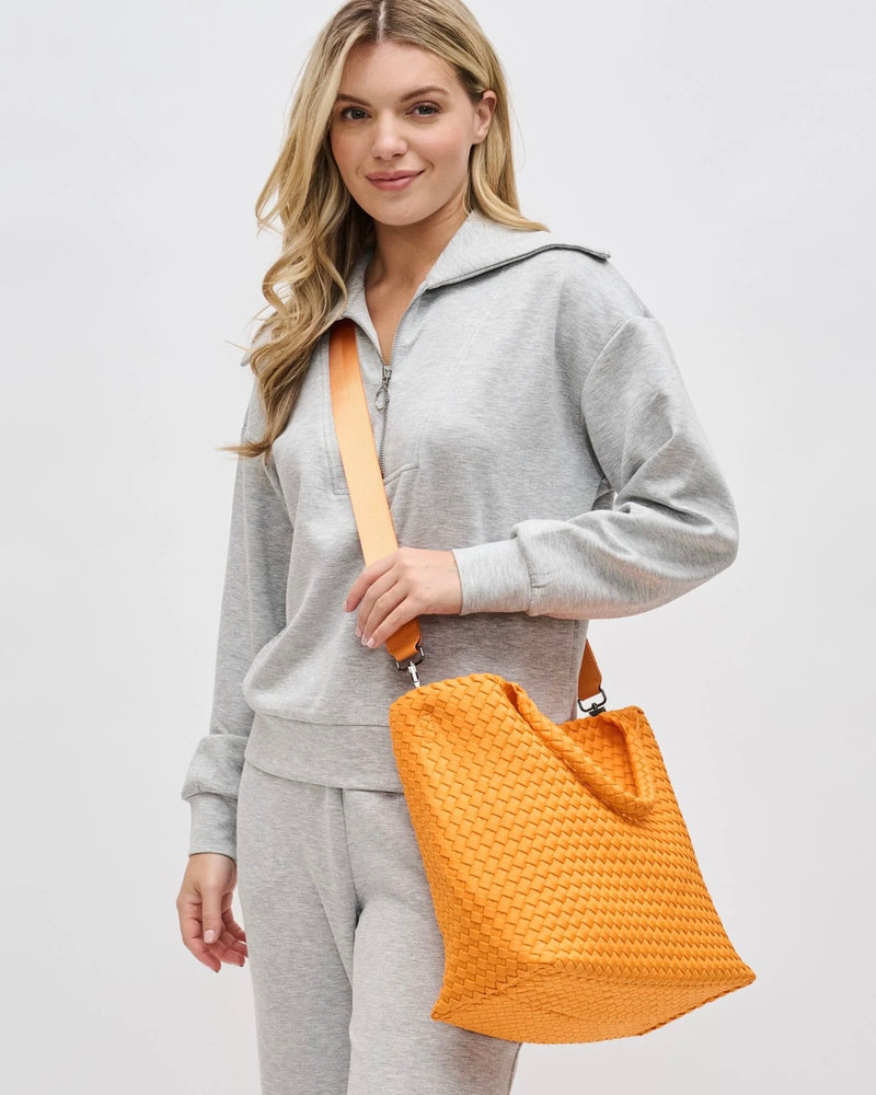 Sol and Selene Sky's The Limit Medium Woven Neoprene Tote