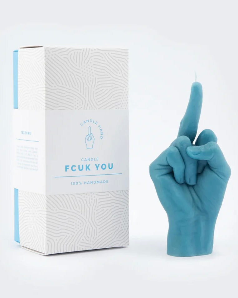 54 Celsius CandleHand Gesture Candle "F*ck You"