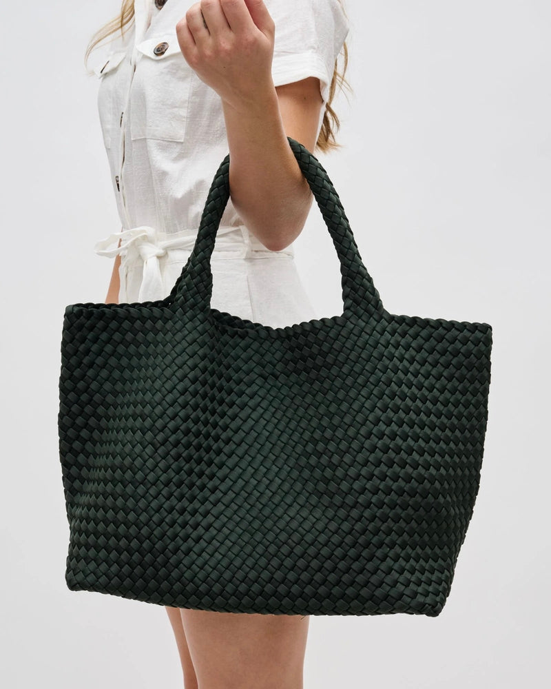 Sol and Selene Sky's The Limit Large Woven Neoprene Tote