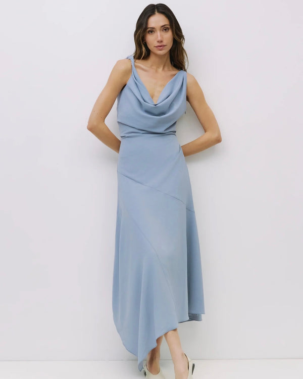 Mod Ref Cowl Neck Gown