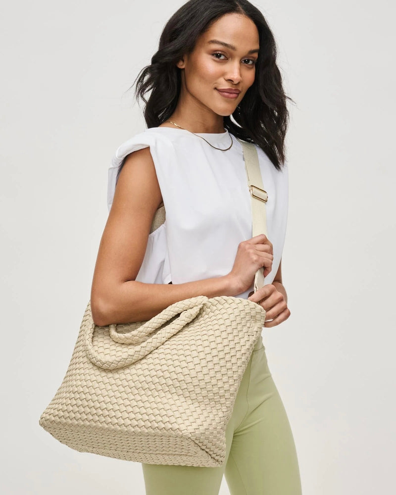 Sol and Selene Sky's The Limit Medium Woven Neoprene Tote