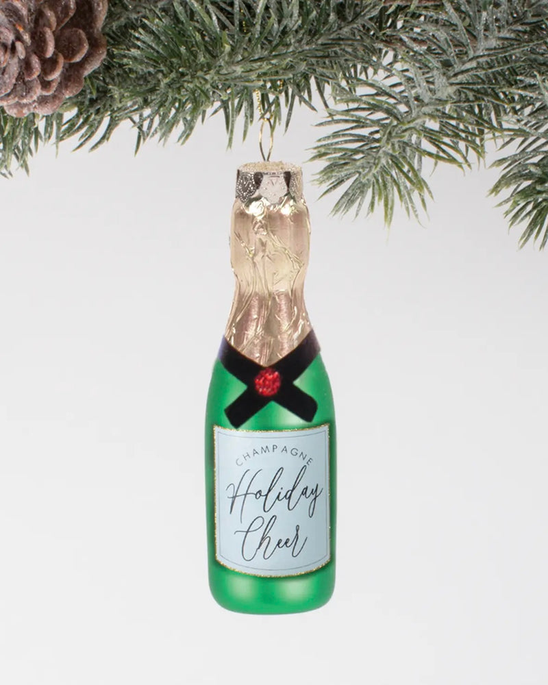 Holiday Cheer Champagne Ornament