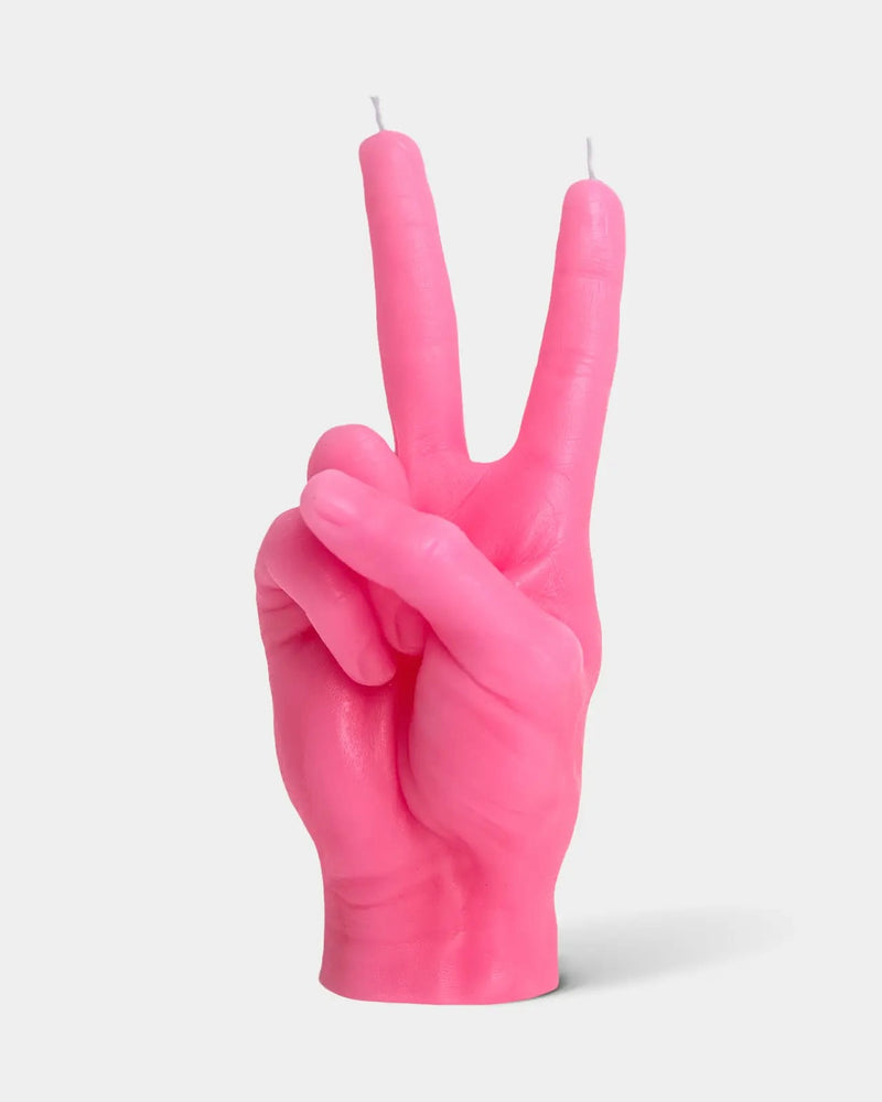 54 Celsius CandleHand Gesture Candle "Peace"