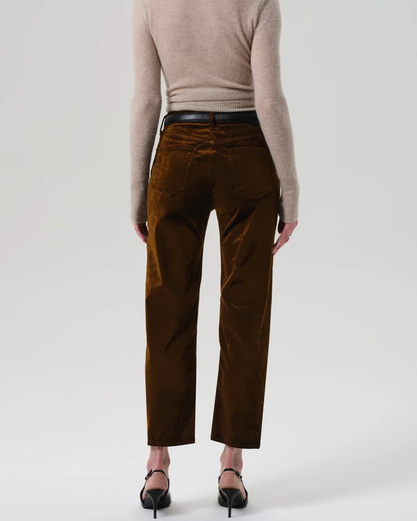 Citizens of Humanity Delfina Straight in Golden Velvet