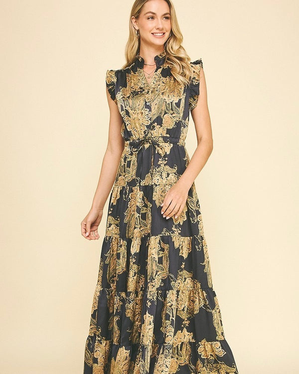 PINCH Sleeveless Maxi Shirt Dress