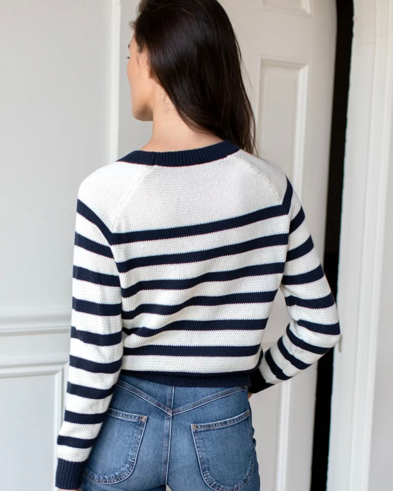 Emerson Fry Emerson Breton Striped Sweater