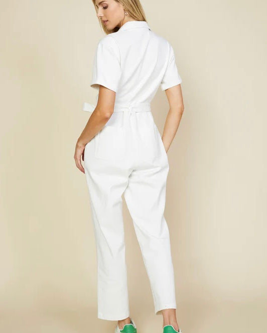 Skies Are Blue Kendall Washed Utility Jumpsuit