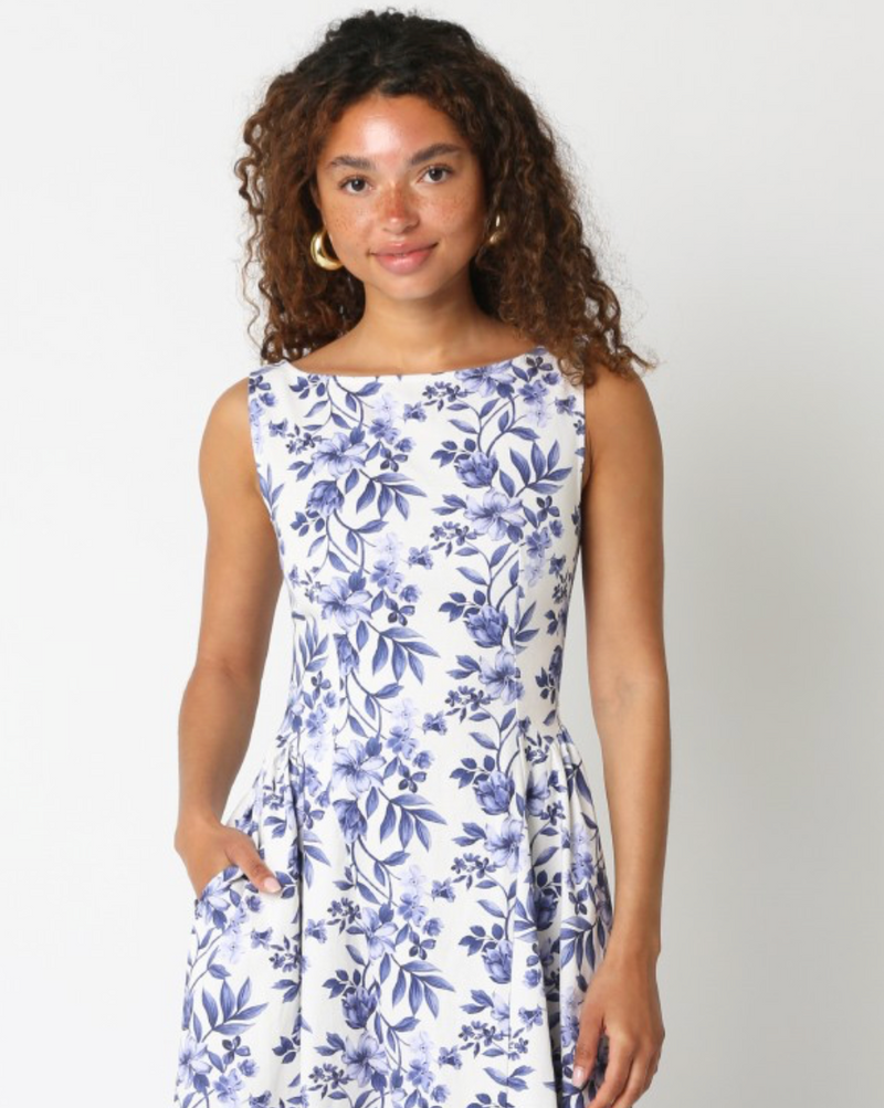 Garden Rose Mini Dress