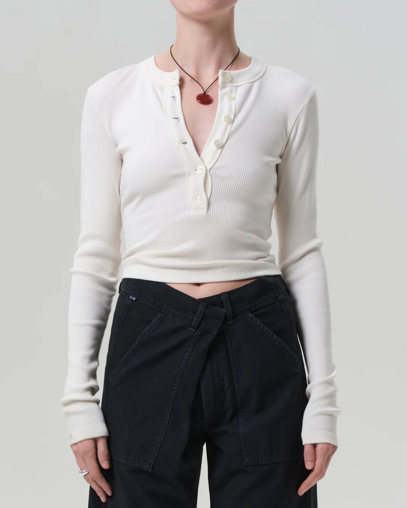 Citizens of Humanity Varra Henley in Pashmina