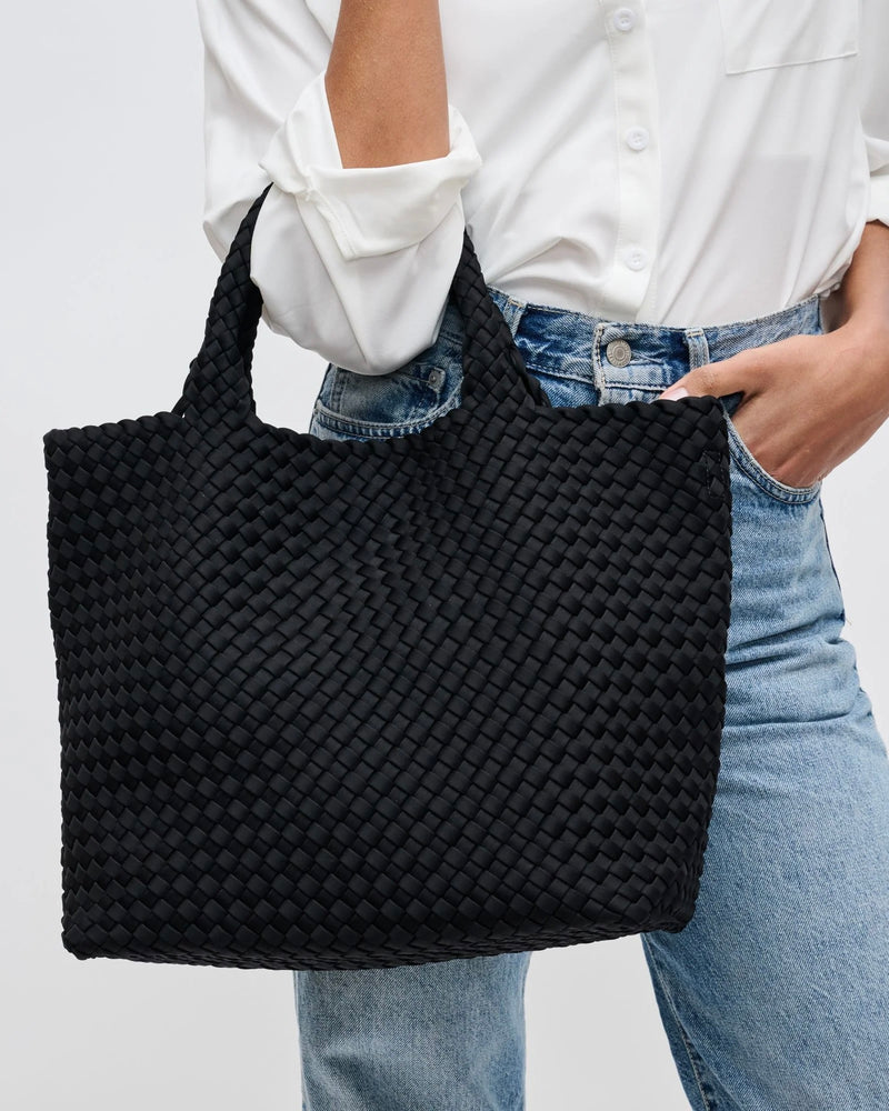 Sol and Selene Sky's The Limit Medium Woven Neoprene Tote