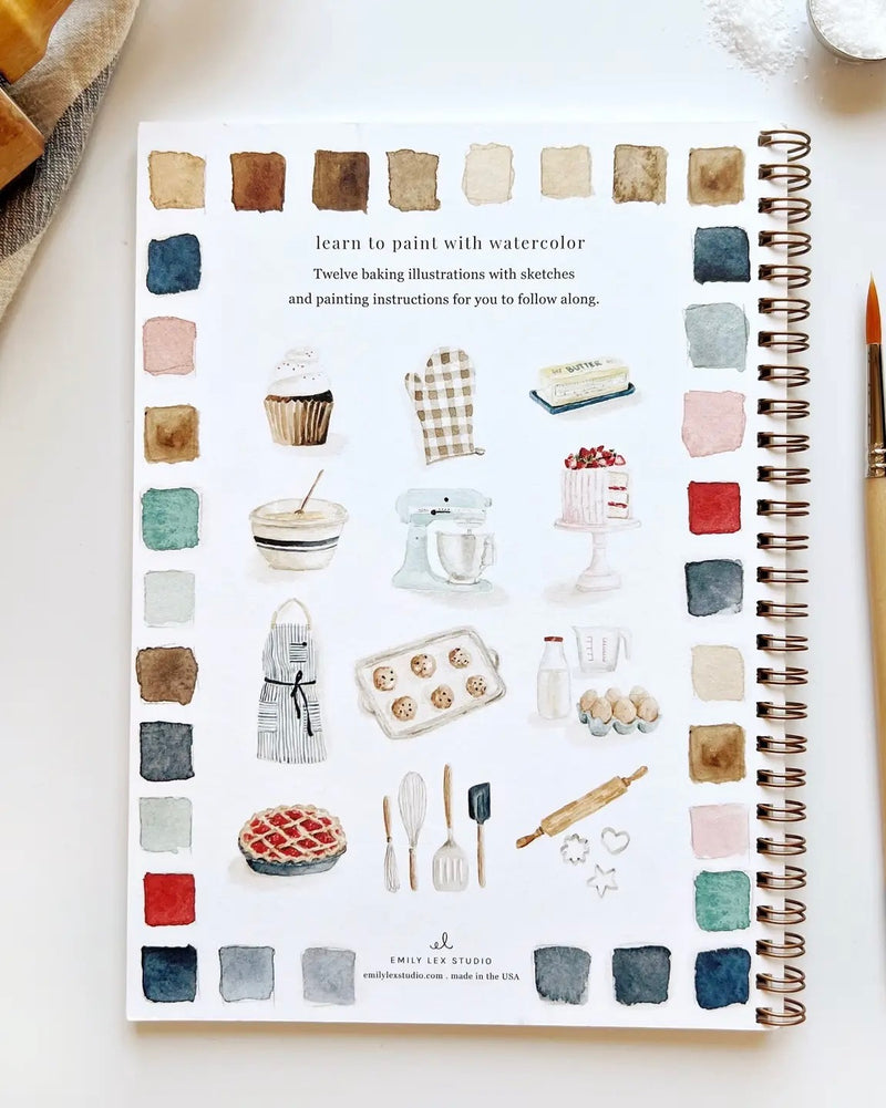 Emily Lex Studio Watercolor Workbook