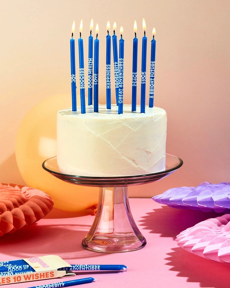 54 Celsius Wishing You: Long 5" Birthday Candles