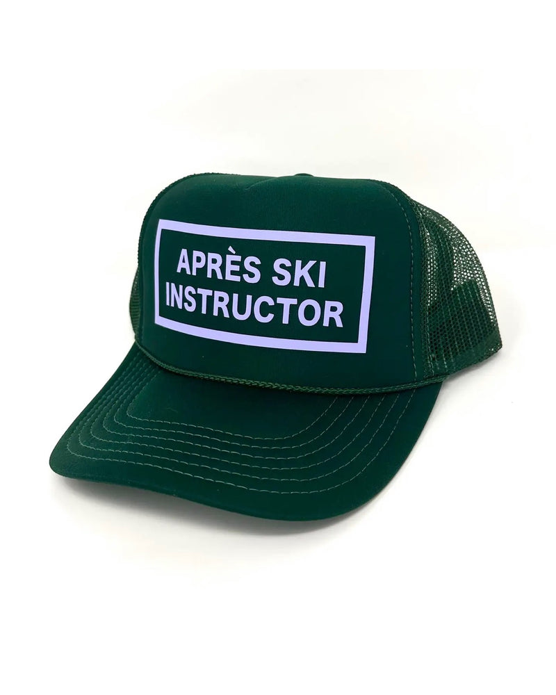 Apres Ski Instructor Trucker Hat