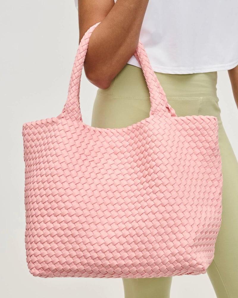 Sol and Selene Sky's The Limit Medium Woven Neoprene Tote
