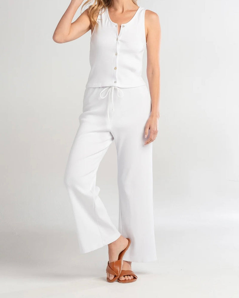 Red Haute Drawstring Pant
