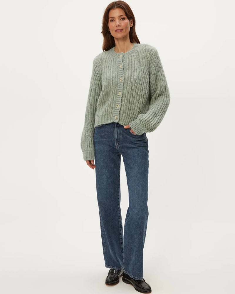 Michael Stars Lumi Crew Neck Cardigan