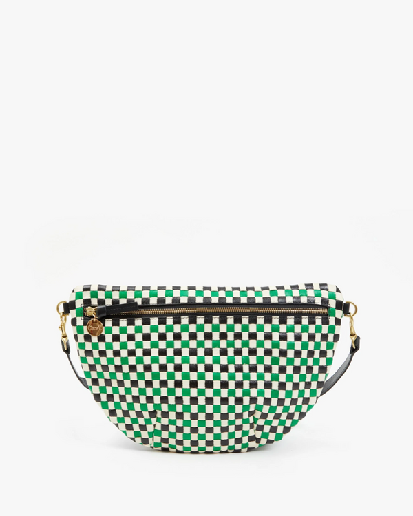 Clare V. Grande Fanny - Green Apple Multi