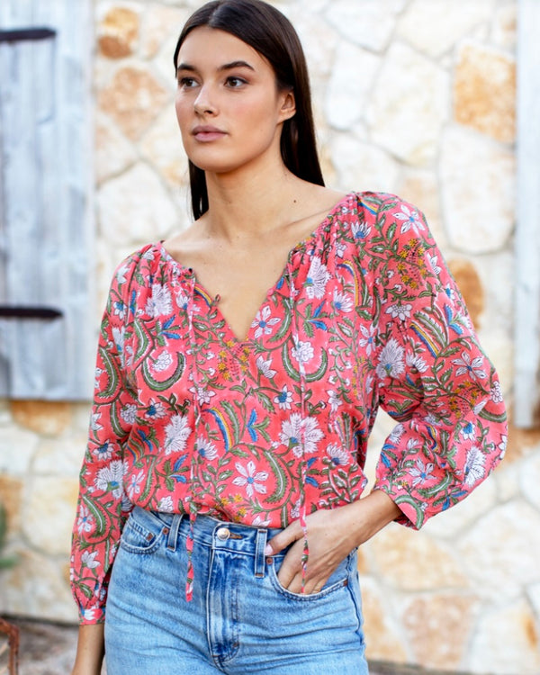 Emerson Fry Lucy Blouse in Chelsey Floral