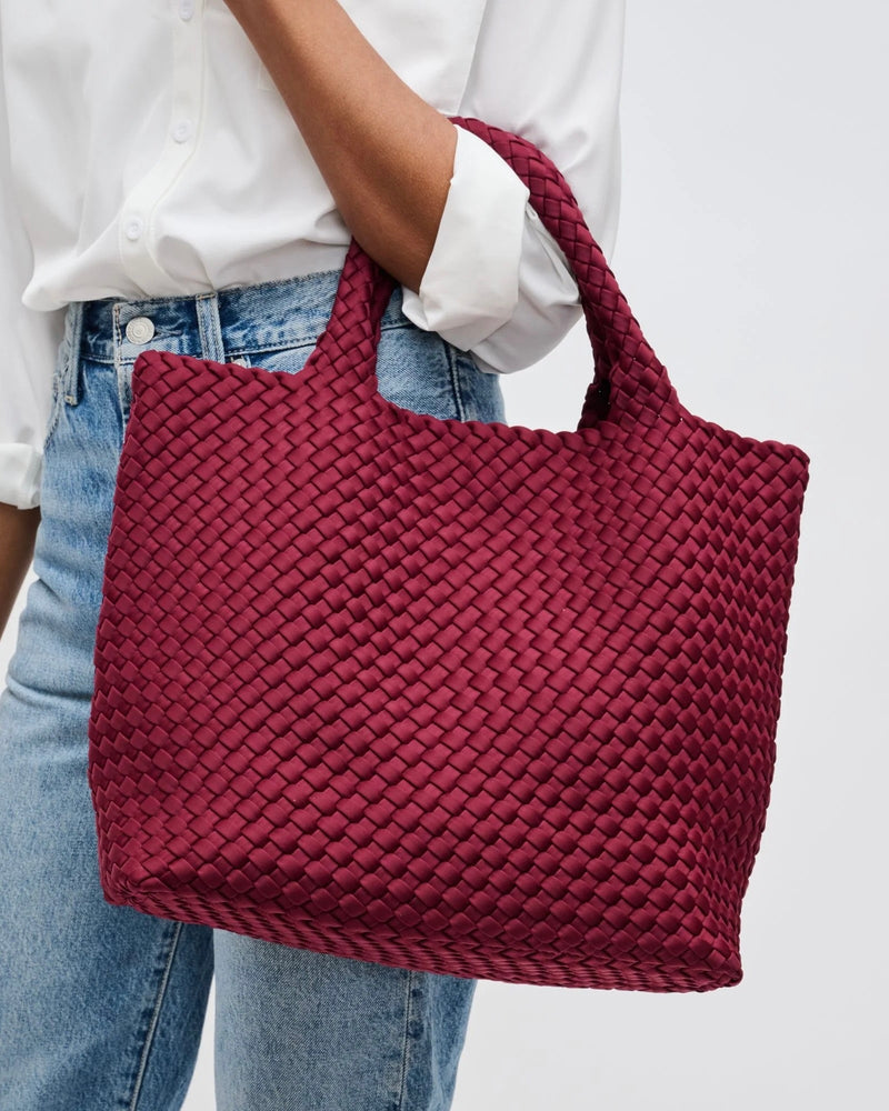 Sol and Selene Sky's The Limit Medium Woven Neoprene Tote