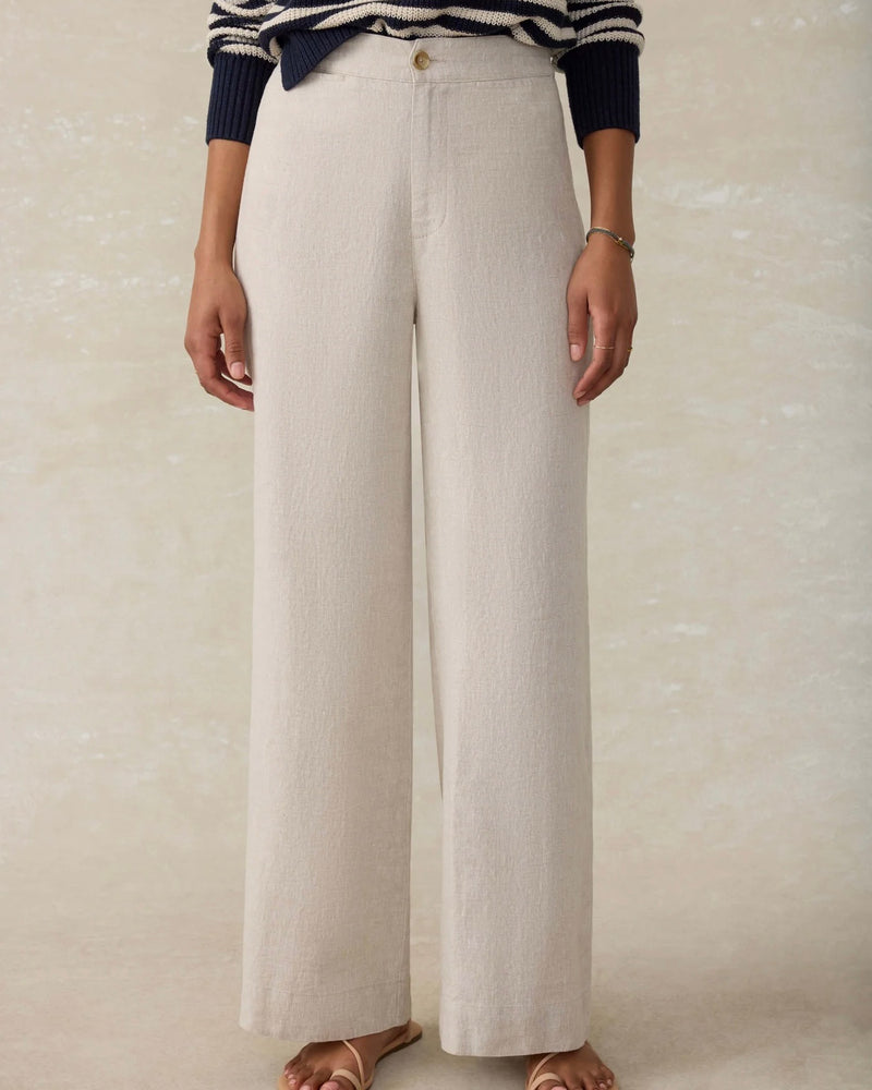 Faherty Sun Strider Linen Pant